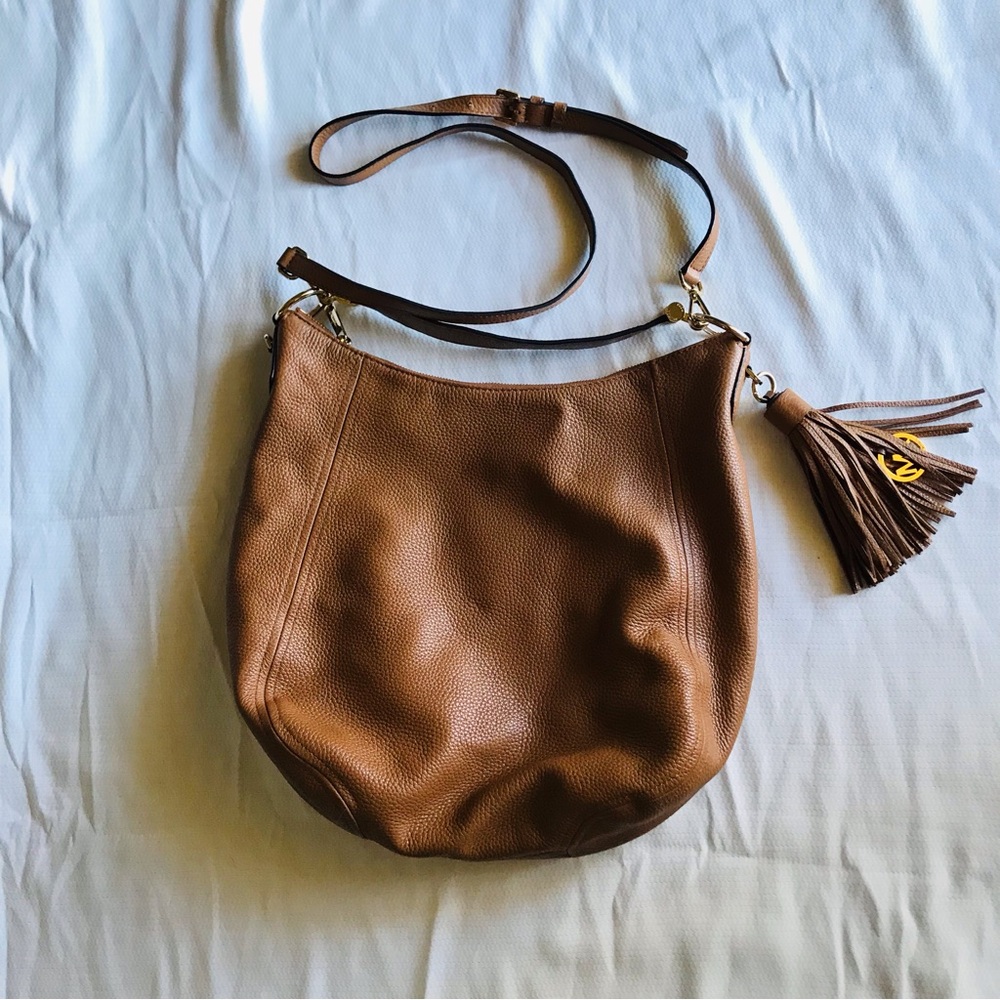 Michael Kors Leather Shoulder Bag - Picture 6 of 12